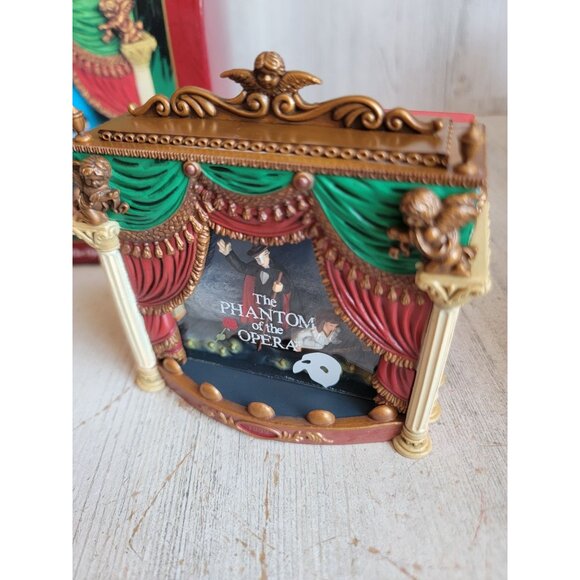 Carlton cards 1999 phantom of the Opera vintage music light up ornament Xmas - Picture 6 of 7